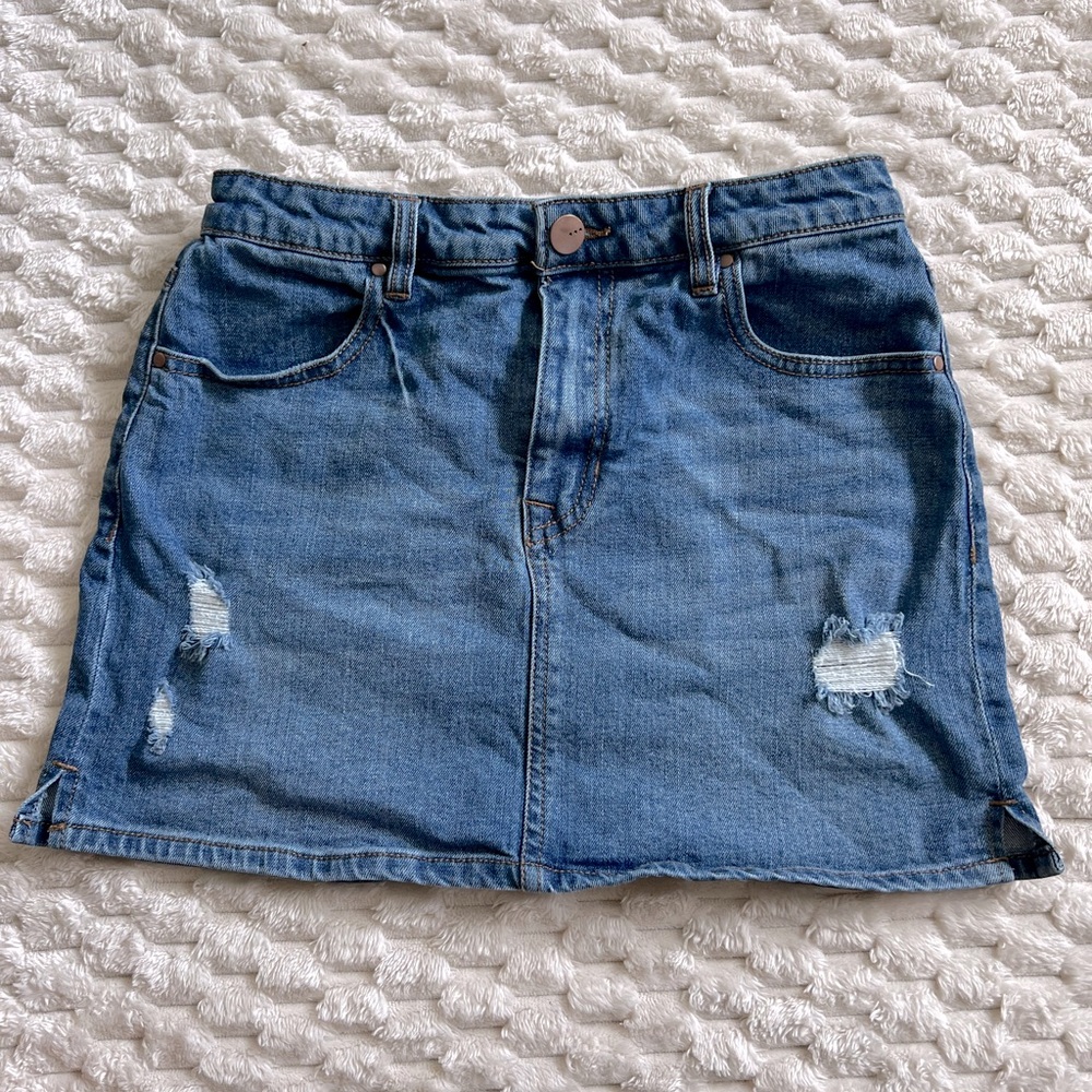 TGLA Jean Skirt